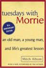 book cover graphic of Tuesdays with Morrie